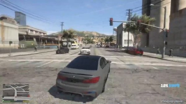 ДРИФТ В GTA V НА БМВ М5 Ф90 АХМЕДА WENGALLBI ПОД ПЕСНЮ РАПАПАМ