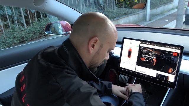 Cargador inalámbrico para Tesla Model 3 JEDA WIRELESS PAD: unboxing + instalación + review смотреть онлайн