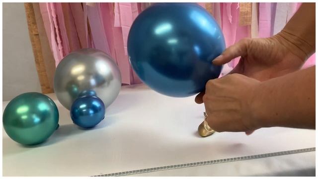 Inflating Qualatex 7