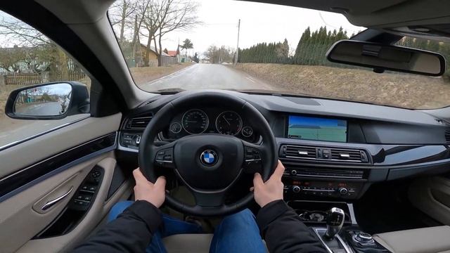 BMW 5 Series F11 520d 135kw 2K 60fps POV Test Drive  @DRIVEWAVE1