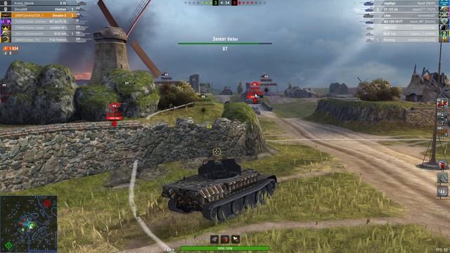 СКОРПИОН G БОЛЬНО ЖАЛИТ В ТАЙМИНГИ !! World of Tanks Blitz смотреть онлайн