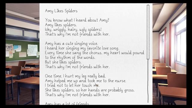 Amy Likes Spiders смотреть онлайн