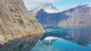 Гренландия — живописный фильм для релаксации с успокаивающей музыкой