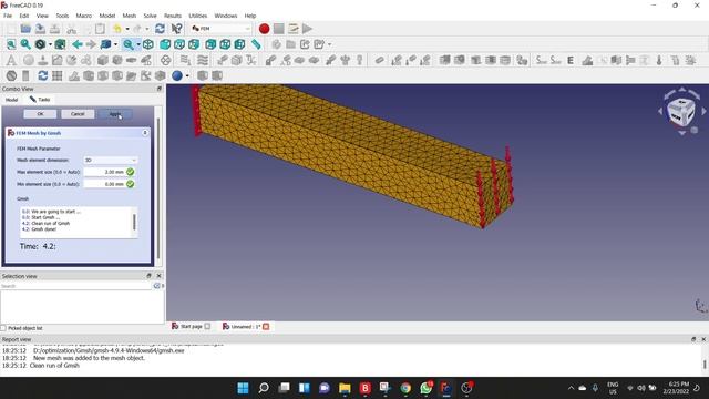 Preserved regions in FreeCAD for topology optimization смотреть онлайн