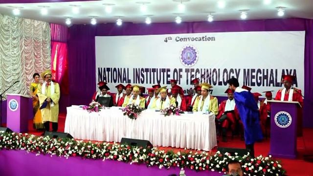 4th Annual Convocation NIT Meghalaya-2017 смотреть онлайн