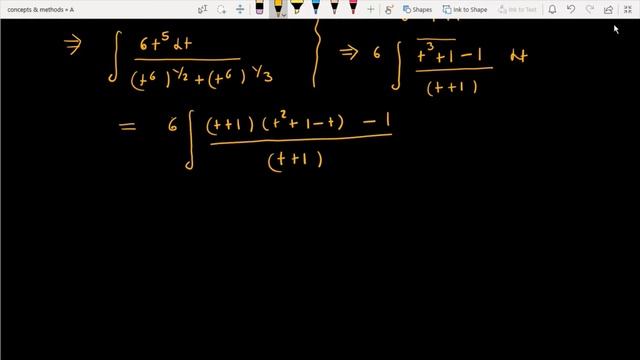 integrate '1/(x^(1/2)+x^(1/3))' || integrate '1/(x^(1/2)+x^(1/3))' || '(1/(x^(1/2)+x^(1/3))' || смотреть онлайн