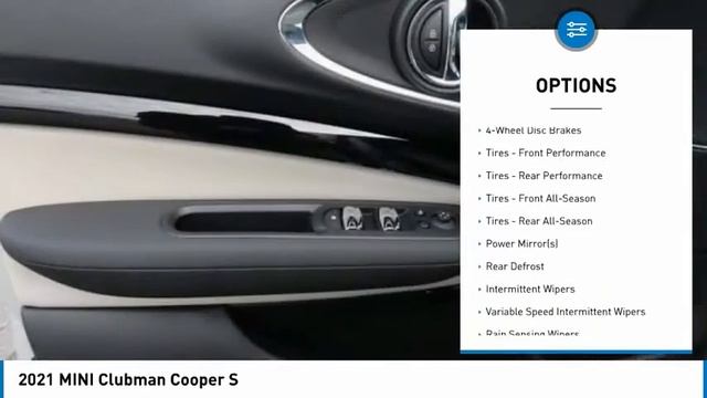 2021 MINI Clubman M11749 смотреть онлайн