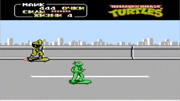 Черепашки мутанты ниндзя 2 Денди Прохождение