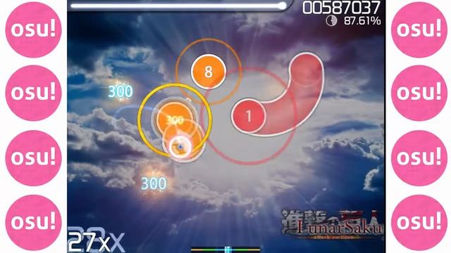 Osu! Attack on titan Insane! смотреть онлайн