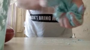 Слайм из пены для бритья и клея пва луч