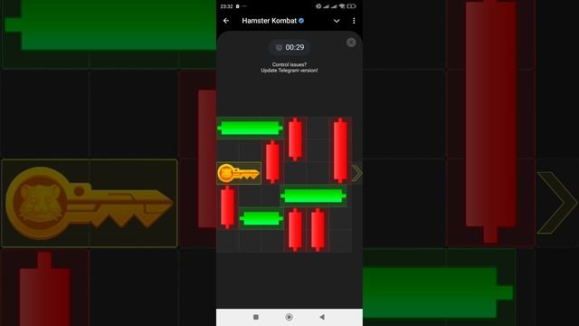 мини игра хомяк 21 - 22 декабря, решение головоломки с ключом смотреть онлайн
