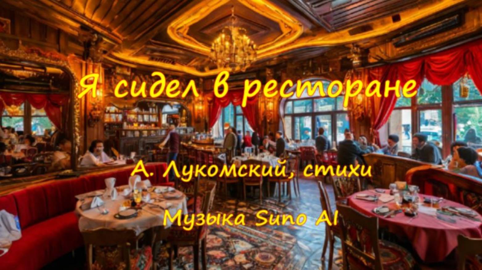 Я сидел в ресторане смотреть онлайн