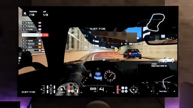 Gran Turismo 7 on LG G1 OLED is EYE CANDY! смотреть онлайн