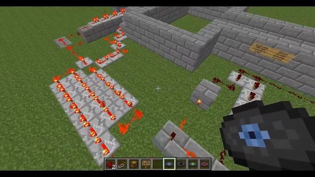 Minecraft 1.5.1: Redstone Comparator Current Output Analyzer смотреть онлайн