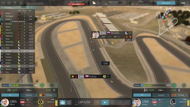 F1 2018 WILLIAMS MOTORSPORT MANAGER CAREER | NEW RESERVE & BARE RAIN [#3] смотреть онлайн