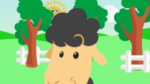 Детская песенка - Черная овечка бе бе - Мультик песня черная овца для детей