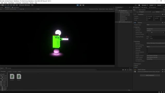 How to Rotate Camera with Player's Rotation Using Script in Unity 3D || transform.TransformPoint() смотреть онлайн