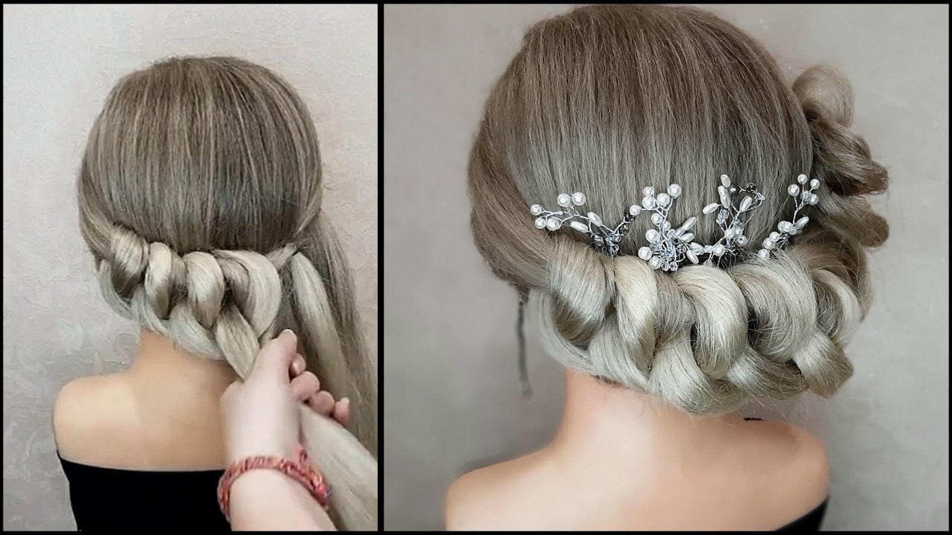 КРАСИВАЯ ЛЁГКАЯ КОСА ДЛЯ ДЛИННЫХ ВОЛОС