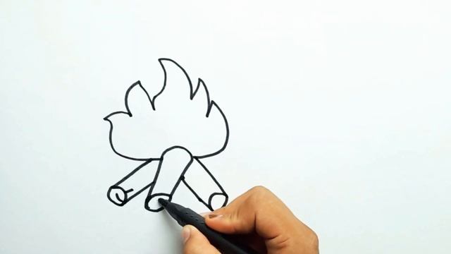 Bolalar uchun olov rasmini chizish/Draw Campfire picture for kids/Рисуем пиышную картинку для детей смотреть онлайн