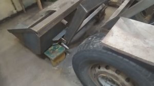 Изготовление мини погрузчика с двигателем от ваз 2106.