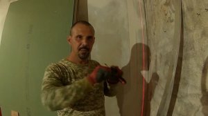 Гипсокартон на пену - первый опыт