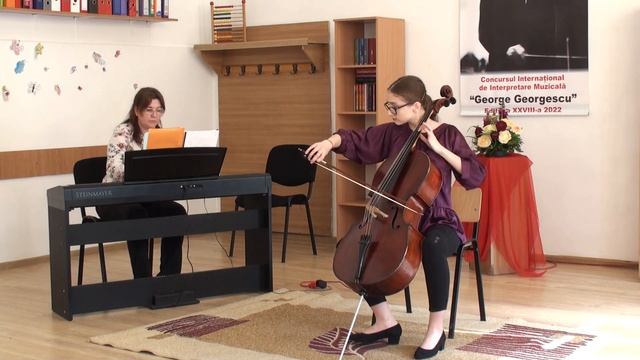 David Popper: Polonaise de concert - cello: Olivia-Maria Marin смотреть онлайн