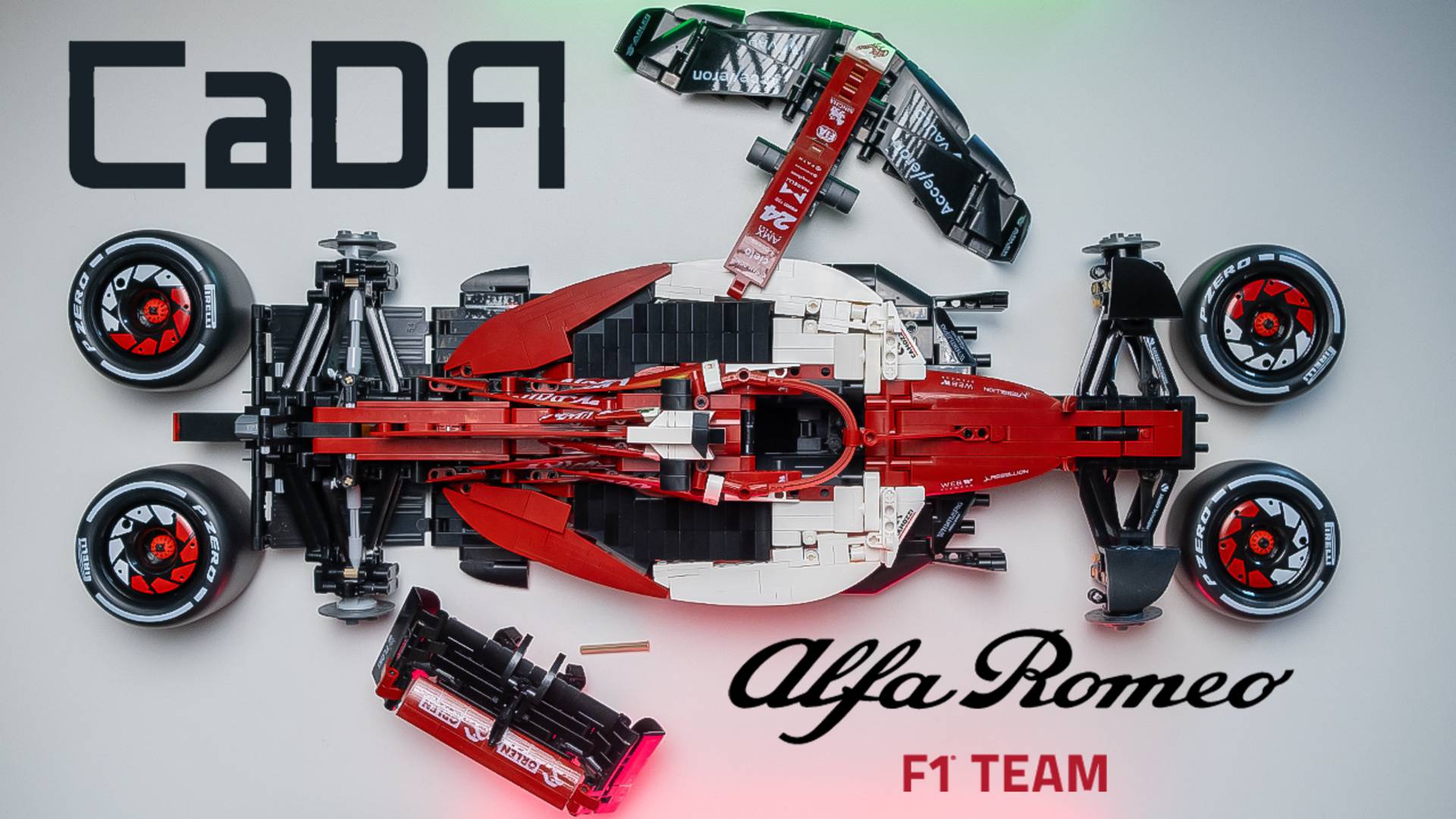 СБОРКА НАБОРА CADA F1 ALFA ROMEO SAUBER! ФОРМУЛА 1 ЗДОРОВОГО ЧЕЛОВЕКА!