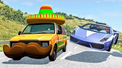 Машинки прыгают с трамплина | Мультфильмы для детей смотреть онлайн