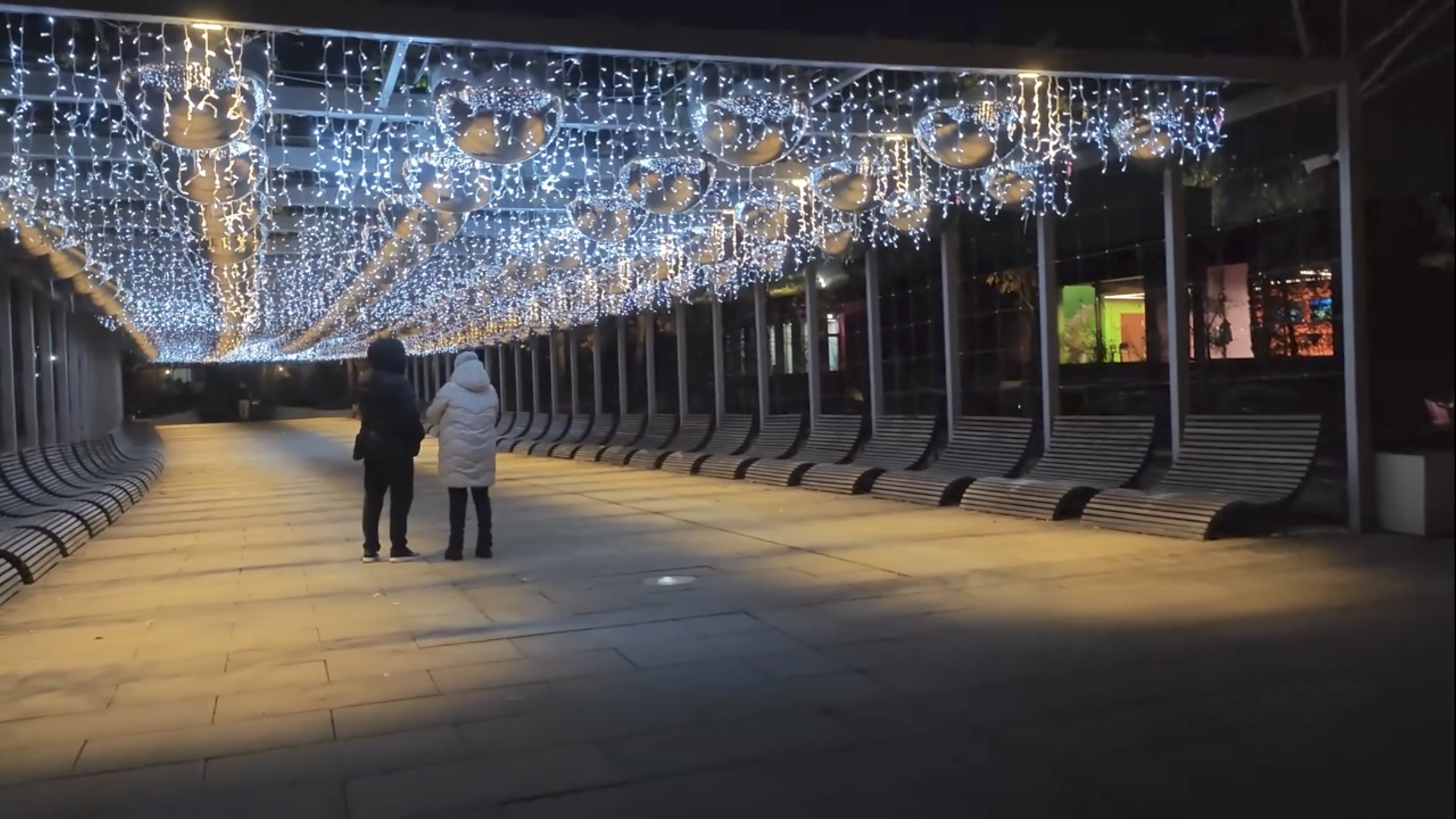 лучший новогодний Парк Галицкого в Краснодаре в новый год, прогулка 2ч смотреть онлайн
