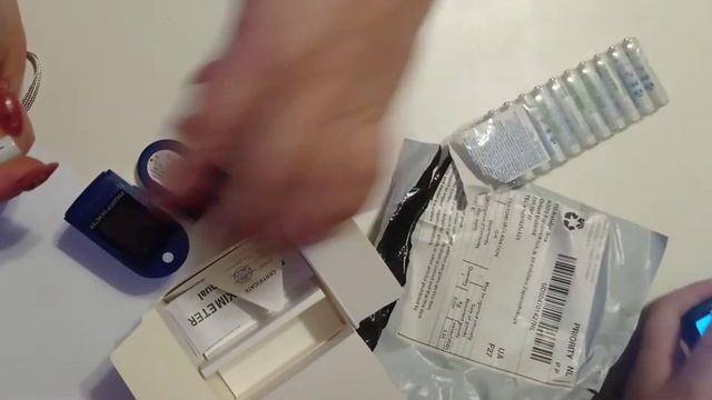 Пульсоксиметр из Джума распаковка. смотреть онлайн