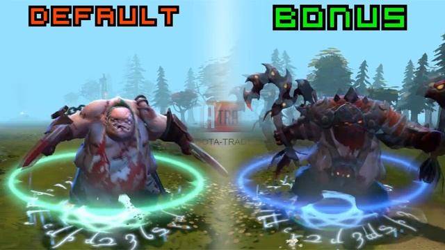 Dota 2 Pudge - Crow's Feet Kinetic Gem preview смотреть онлайн