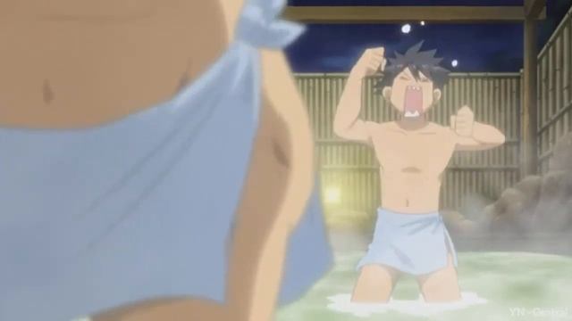 Nyan koi - Junpei Tries to Peek into the Girls Bath! (English Dub) смотреть онлайн