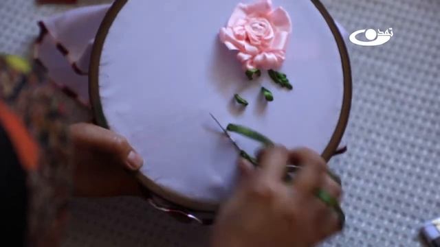 آموزش دوخت سیت آشپزخانه – روبان دوزی смотреть онлайн