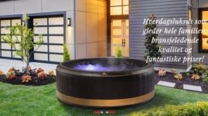 СПА-бассейн 204х70см «Luxury Exotic» 930л, круглый, аэромассаж