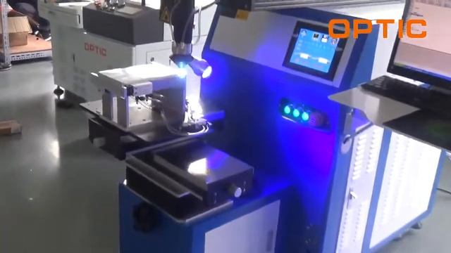 500 Watt Automatic continuous Laser Welding machine--OPTIC LASER смотреть онлайн