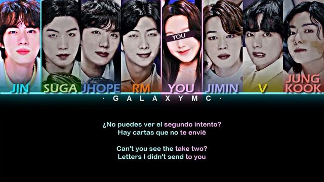 BTS(방탄소년단) 'Take Two' (Color Coded Lyrics Eng/Esp/Rom/Han/가사) (8 Members Ver.)【Galaxy Mc】