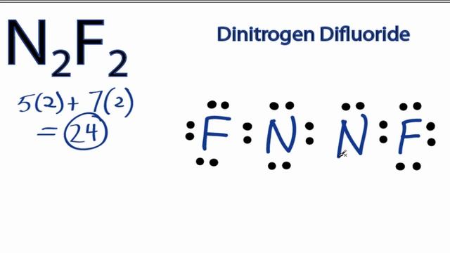 N2F2 Lewis Structure: How to Draw the Lewis Structure for N2F2 смотреть онлайн