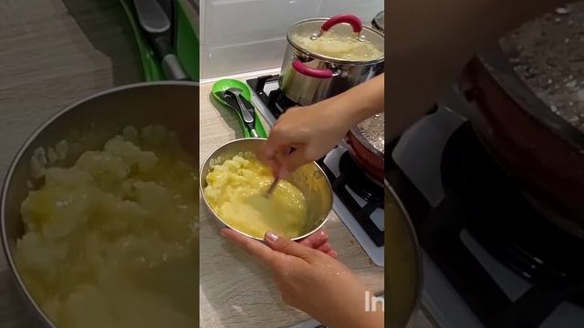 картофельная запеканка с фаршем #рецепт #обед #готовим #ужин смотреть онлайн