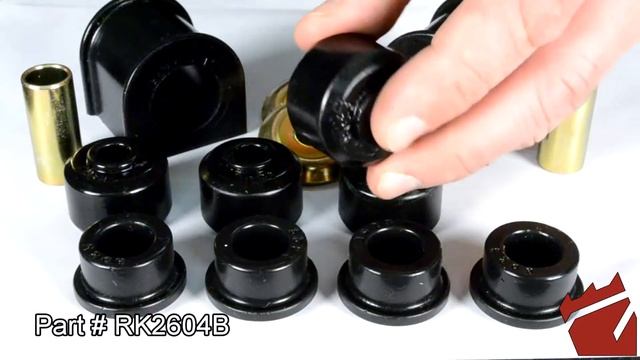 RK2604B Front Polyurethane Sway Bar Bushing Set 1993-1998 Jeep Grand Cherokee ZJ 1" in BLACK смотреть онлайн