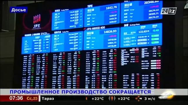 Сокращение промышленного производства ожидается в Японии смотреть онлайн