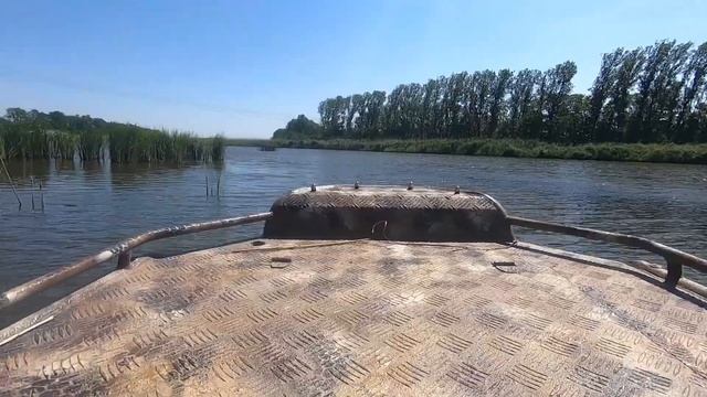 Лодка болотоход 4,5м .Разведка мест на открытие. смотреть онлайн