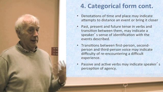 The analysis of narratives смотреть онлайн