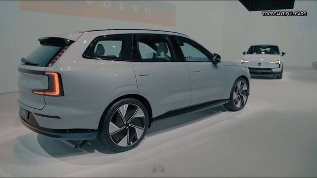 Volvo EX90 2024-Exterior and Interior смотреть онлайн