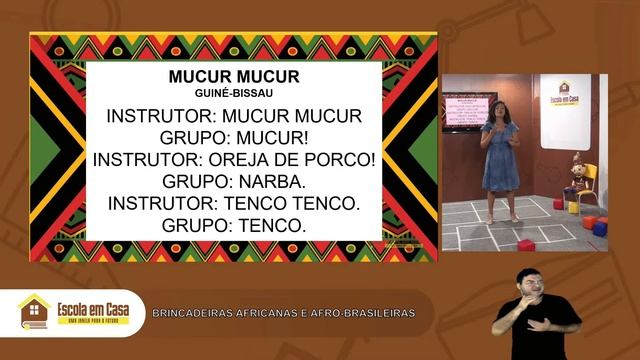 ESCOLA EM CASA | EDUCAÇÃO INFANTIL  | HORA DO MOVIMENTO |BRINCADEIRAS AFRICANAS E AFRO-BRASILEIRAS