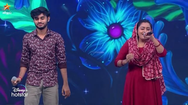 #Sanjiv & #Thanseera's Lovely Performance of Thannane Thamarapoo 😍 смотреть онлайн