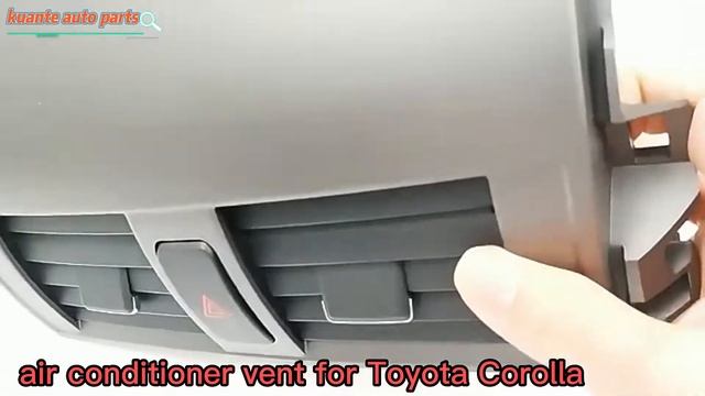 wholesales best quality car air conditioner vent for Toyota Corolla from China Toyota Parts supplie смотреть онлайн