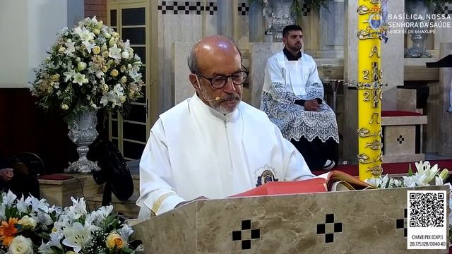 SANTA MISSA 18H30 08/04/2024 - SOLENIDADE DA ANUNCIAÇÃO DO SENHOR смотреть онлайн