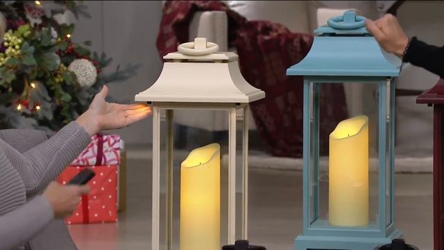 Duraflame Lantern Style Infrared Quartz Heater on QVC смотреть онлайн