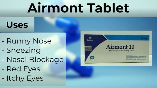 Uses Of Airmont 10mg Tablet |Montelukast Sodium |Side Effects | Asthma Treatment | Contraindication