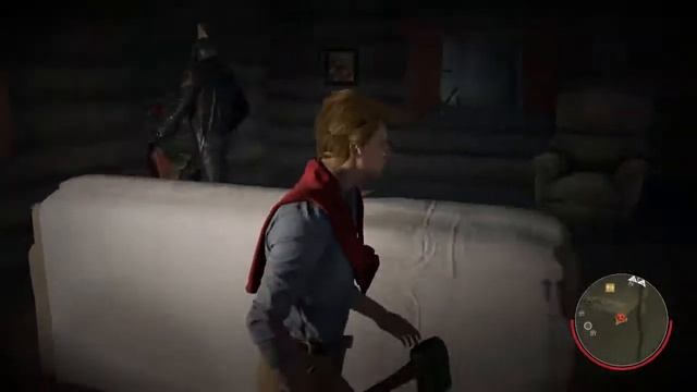 Дёрнуло от резкого появления Джейсона в Friday the 13th: The Game смотреть онлайн